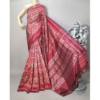 PRIHIDSS5Y12BTCD18- Ikat silk saree