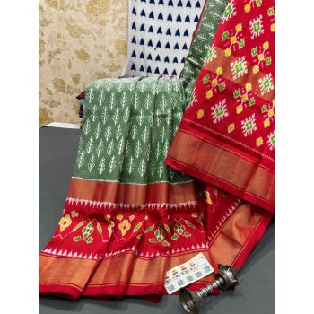 PRMHIDSS5Y10TSDC18- Ikat silk saree