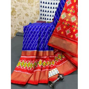 PRMHIDSS5Y10TSDC20- Ikat silk saree