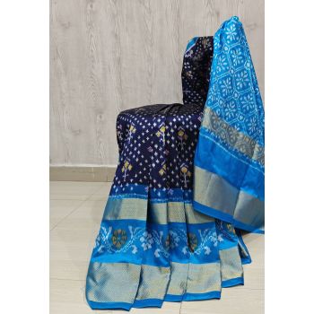 PSHLIDSS5Y10NCDC17- Ikat silk saree