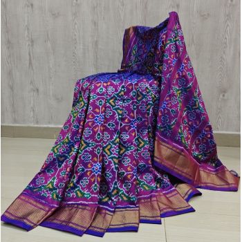 PSHLIDSS5Y10NCDC23- Ikat silk saree