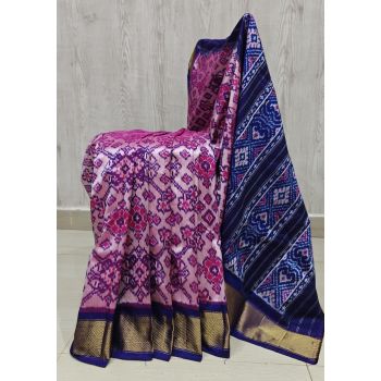 PSHLIDSS5Y12NCDD13- Ikat silk saree