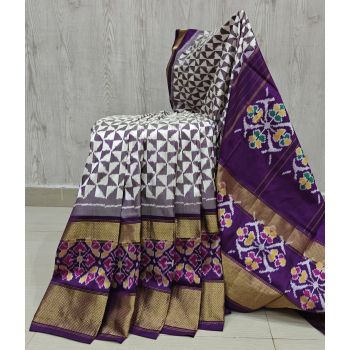 PSHLIDSS5Y12NCDD20- Ikat silk saree