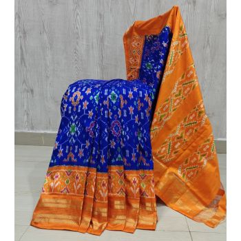 PSHLIDSS5Y12NCDD22- Ikat silk saree