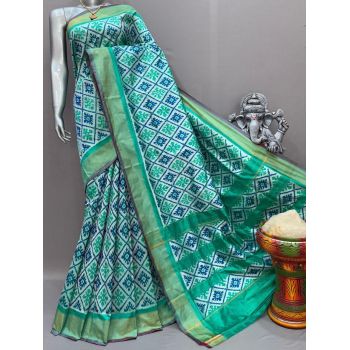 PSNTIDSS5Y10NDDC01- Ikat silk saree