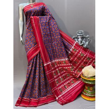 PSNTIDSS5Y10NDDC05- Ikat silk saree