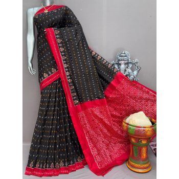 PSNTIDSS5Y10NDDC07- Ikat silk saree