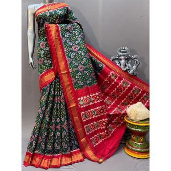 PSNTIDSS5Y10NDDC11- Ikat silk saree