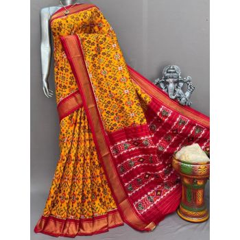 PSNTIDSS5Y10NDDC16- Ikat silk saree