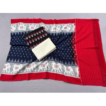 PSSIC3PS5Y20IZSC34- Double ikat cotton salwar set