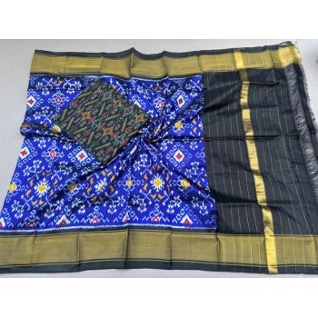 PSSISDST5Y21FSDC05- Ikat Silk dupatta with Ikat sico top