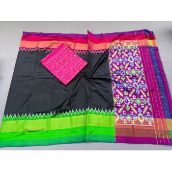 PSSISDST5Y21FSDC14- Ikat Silk dupatta with Ikat sico top