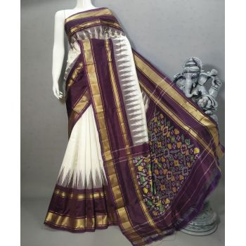 PSTHIDSS5Y12TBCD01- Ikat silk saree