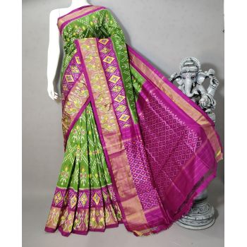 PSTHIDSS5Y12TBCD04- Ikat silk saree