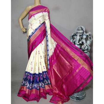 PSTHIDSS5Y12TBCD05- Ikat silk saree