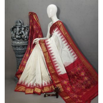 PALUIDSS5Y20NSCD09- Ikat silk saree