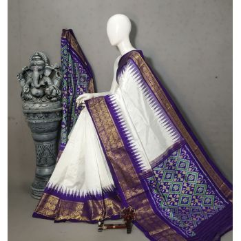 PALUIDSS5Y20NSCD10- Ikat silk saree