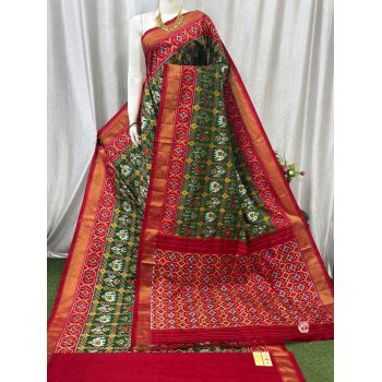 PASKIDSS5Y20DBDC03- Ikat silk saree