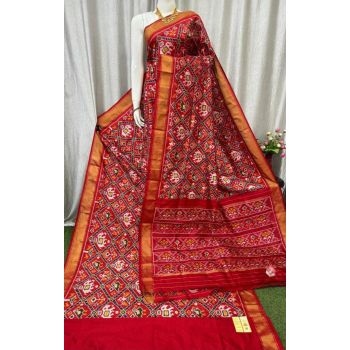PASKIDSS5Y20DBDC05- Ikat silk saree