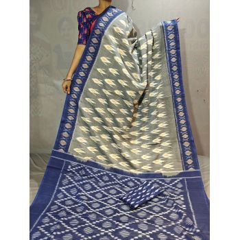 PGMRICTS5Y31INDC07- Ikat cotton saree