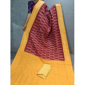 PGMRICTS5Y31INDC09- Ikat cotton saree