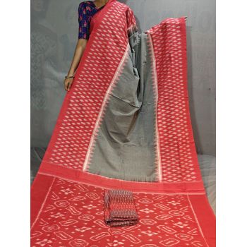 PGMRICTS5Y31INDC14- Ikat cotton saree