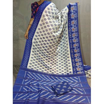 PGMRICTS5Y31INDC15- Ikat cotton saree