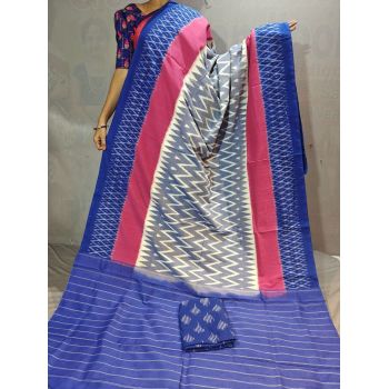 PGMRICTS5Y31INDC16- Ikat cotton saree