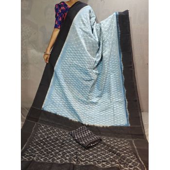 PGMRICTS5Y31INDC22- Ikat cotton saree