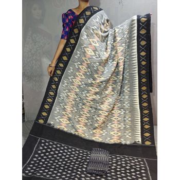 PGMRICTS5Y31INDC23- Ikat cotton saree