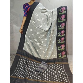 PGMRICTS5Y31INDC24- Ikat cotton saree