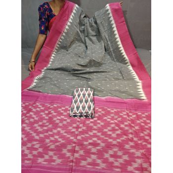 PGMRICTS5Y31INDC27- Ikat cotton saree