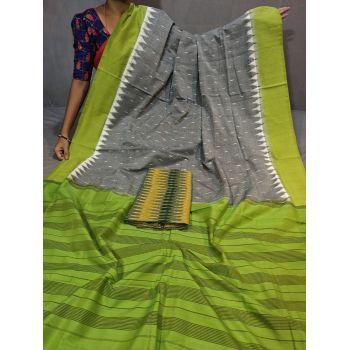 PGMRICTS5Y31INDC30- Ikat cotton saree