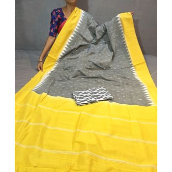 PGMRICTS5Y31INDC35- Ikat cotton saree