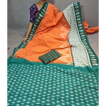 PGMRICTS5Y31INDC51- Ikat cotton saree