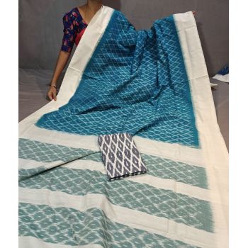 PGMRICTS5Y31INDC53- Ikat cotton saree