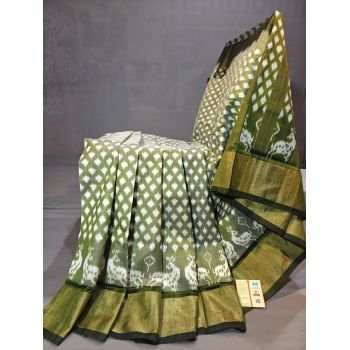 PGMRIDSS5Y20TSDD15- Ikat silk saree