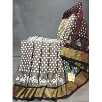 PGMRIDSS5Y20TSDD17- Ikat silk saree