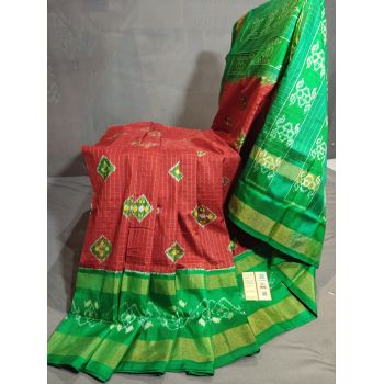 PGMRIDSS5Y20TSDD39- Ikat silk saree