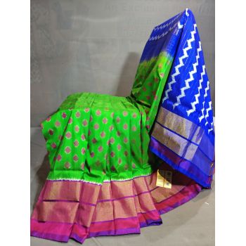 PGMRIDSS5Y20TSDD42- Ikat silk saree