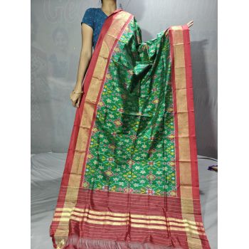 PGMRISDP5Y19ECDC03- Ikat Silk dupatta
