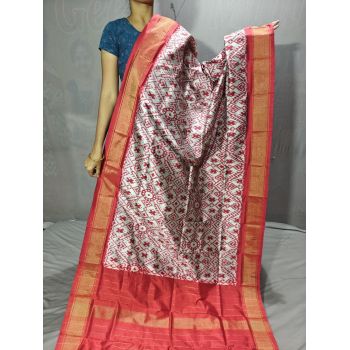 PGMRISDP5Y19ECDC05- Ikat Silk dupatta