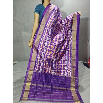 PGMRISDP5Y19ECDC29- Ikat Silk dupatta