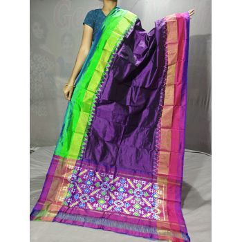 PGMRISDP5Y19ECDC30- Ikat Silk dupatta