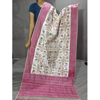 PGMRISDP5Y19ECDC31- Ikat Silk dupatta