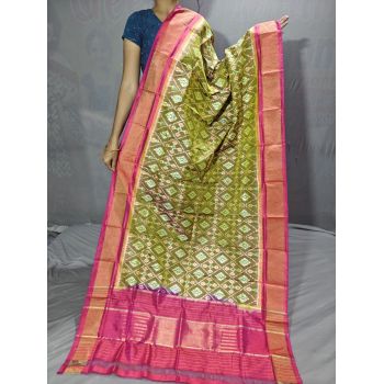 PGMRISDP5Y19ECDC70- Ikat Silk dupatta