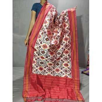 PGMRISDP5Y19ECDC72- Ikat Silk dupatta