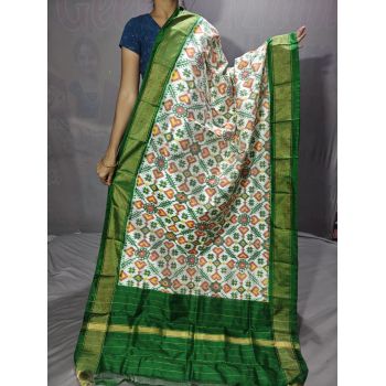 PGMRISDP5Y19ECDC73- Ikat Silk dupatta