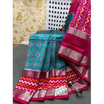 PRMHIDSS5Y20NCCD05- Ikat silk saree