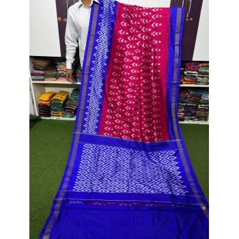 PSRGILWS5Y20XZDC23- light weight Ikat silk saree